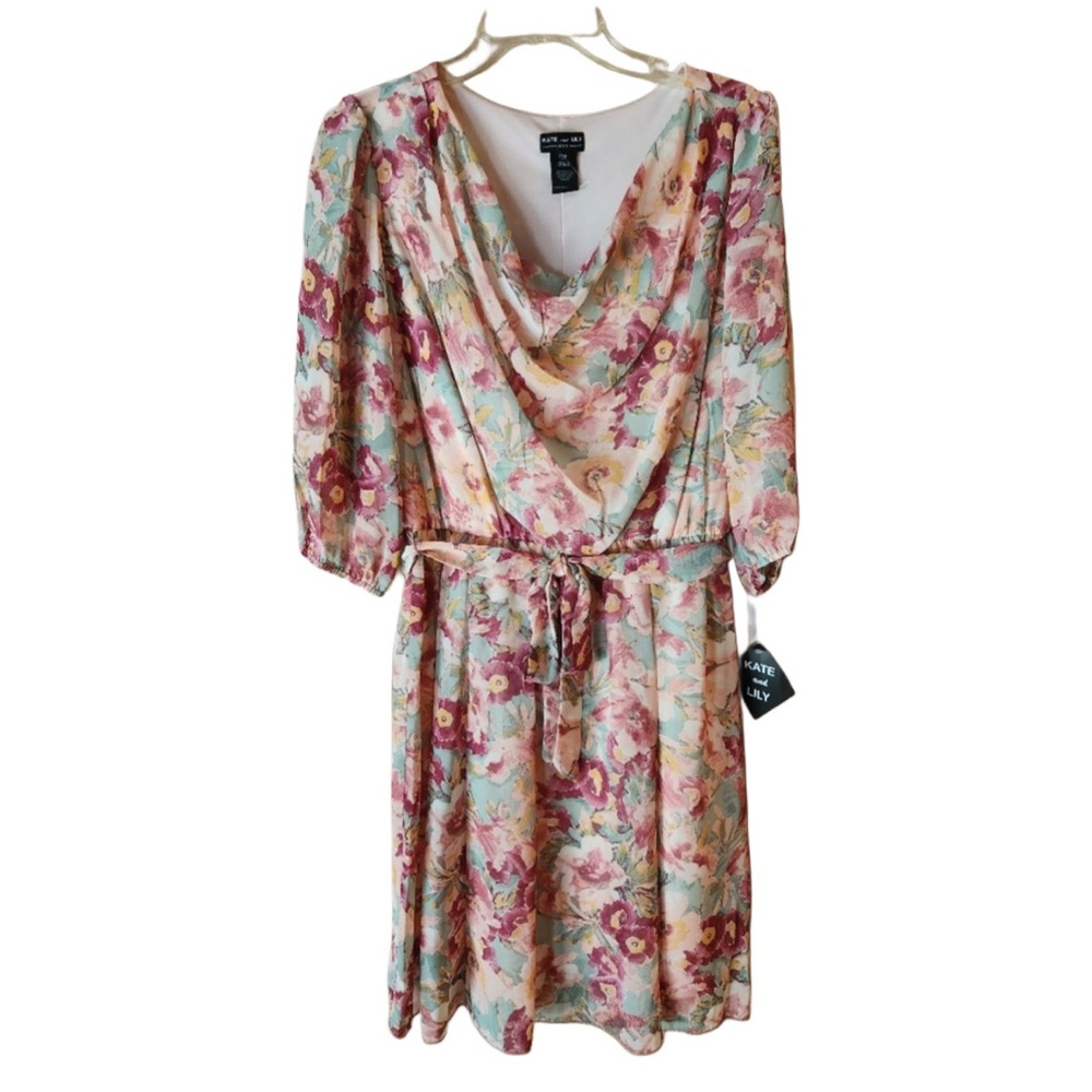 NWT KATE and LILY Petite Dress size 10P